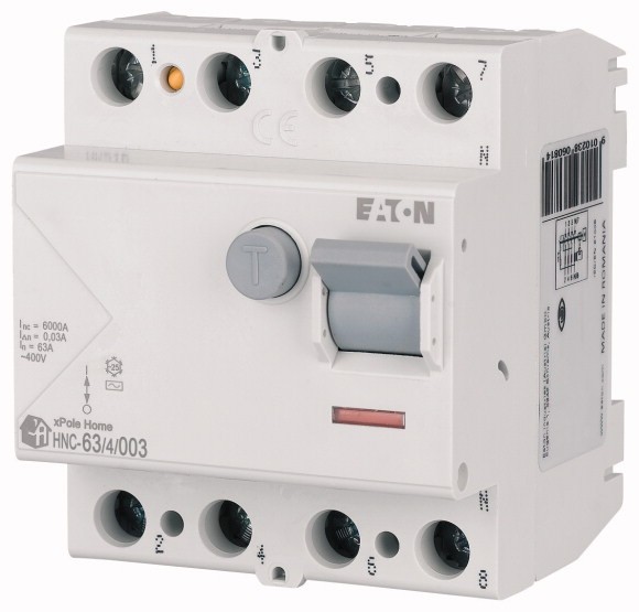 картинка УЗО HNC-63/4/003-A, 4P, 63A, 6kA, 30mA, тип A, 4M от магазина