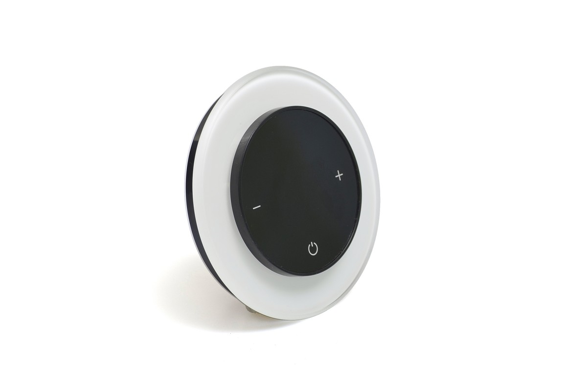 картинка Терморегулятор сенсорный RONDA 9003 White Pure круг от магазина
