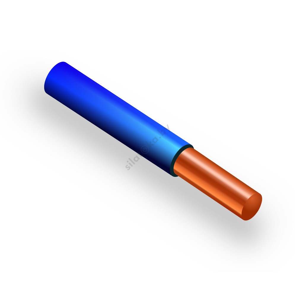 картинка Провод ПВ-1 (ПуВ) 1х4,0 синий от магазина