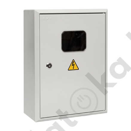картинка Щит учетно-распределительный навесной ЩУРН 1/12 (с окном) IP31 (400х300х140) EKF PROxima от магазина