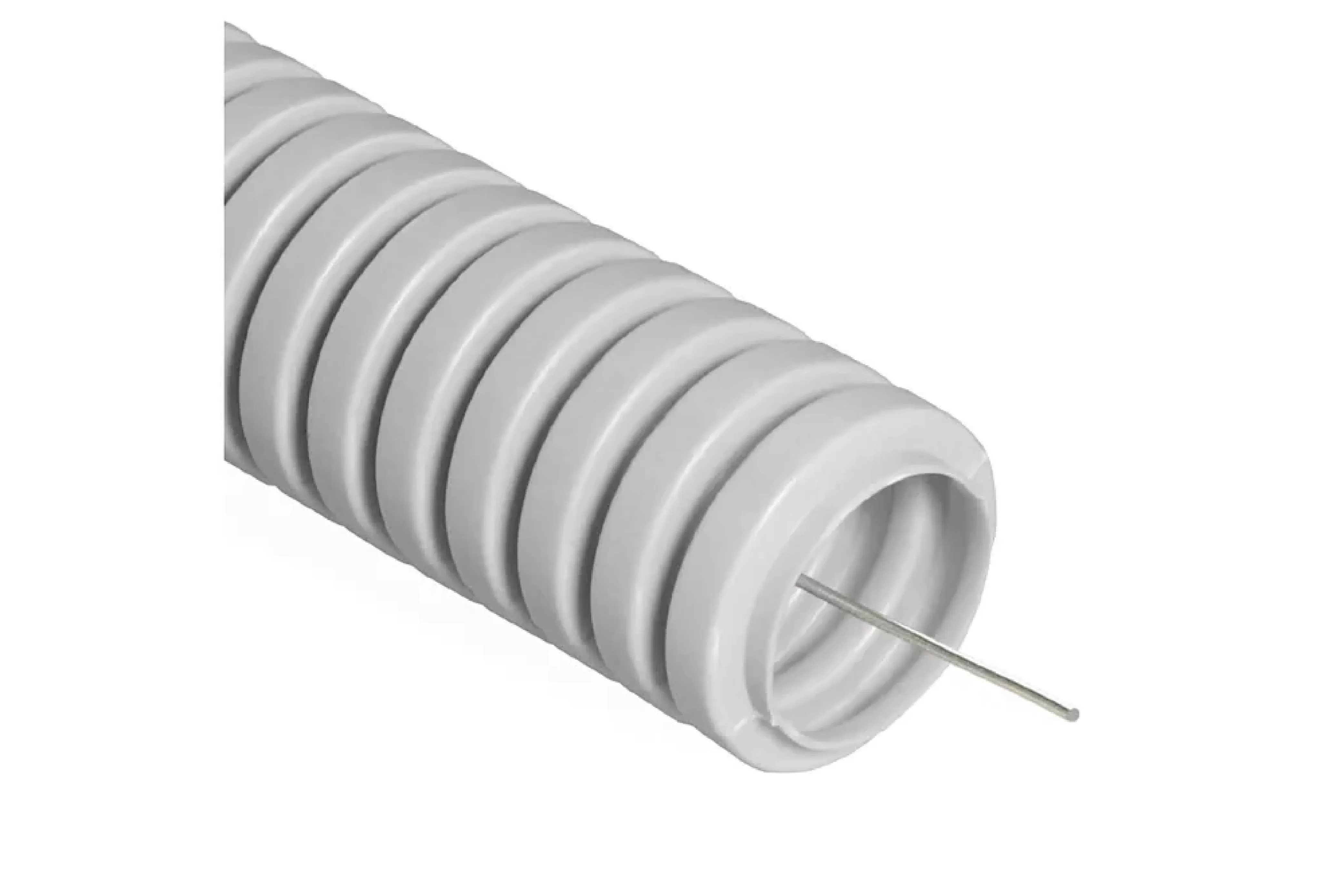 картинка Труба ПВХ гофрированная гибкая с протяжкой 25мм от магазина